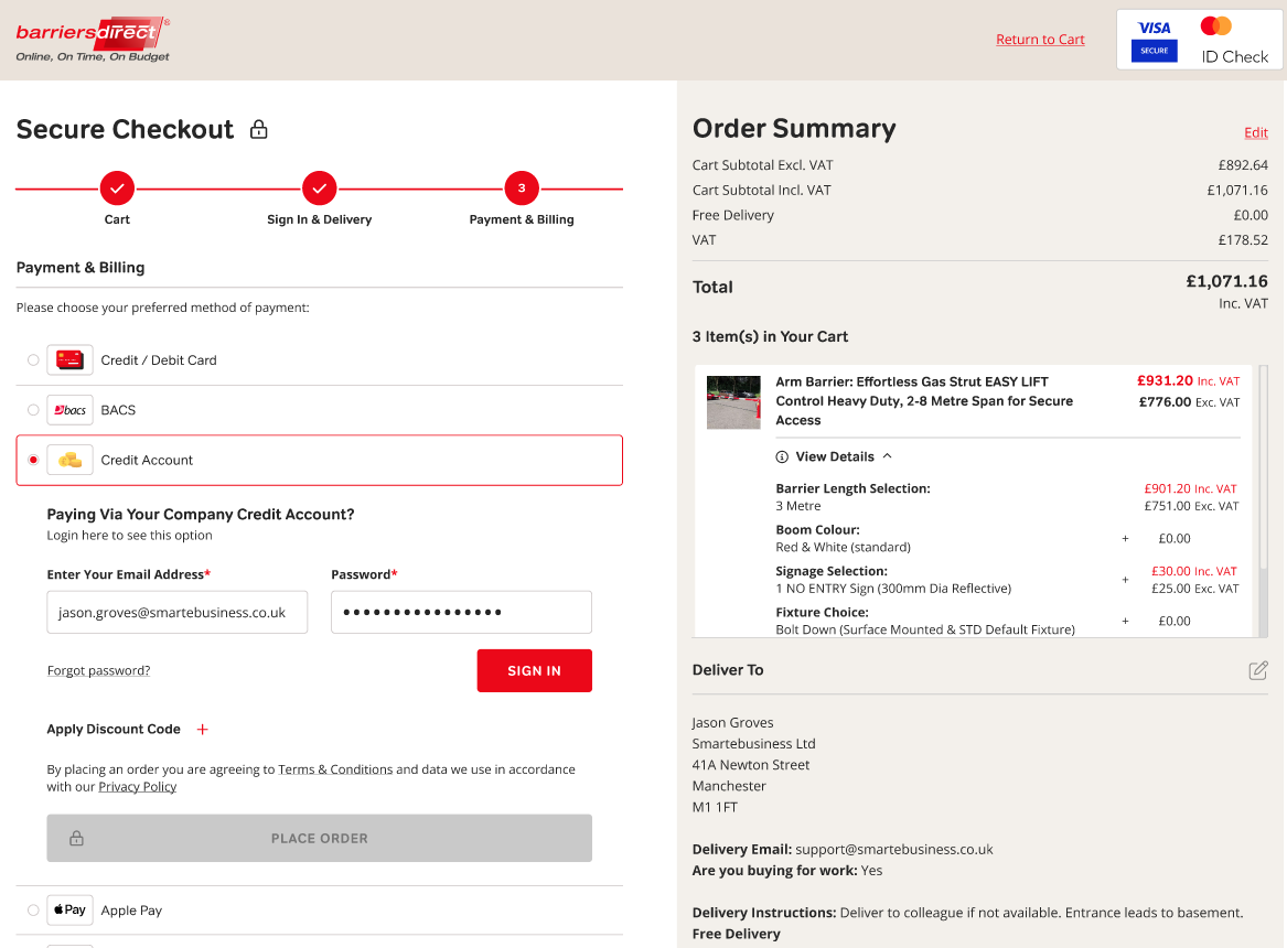 Barriers Direct Barriers Direct