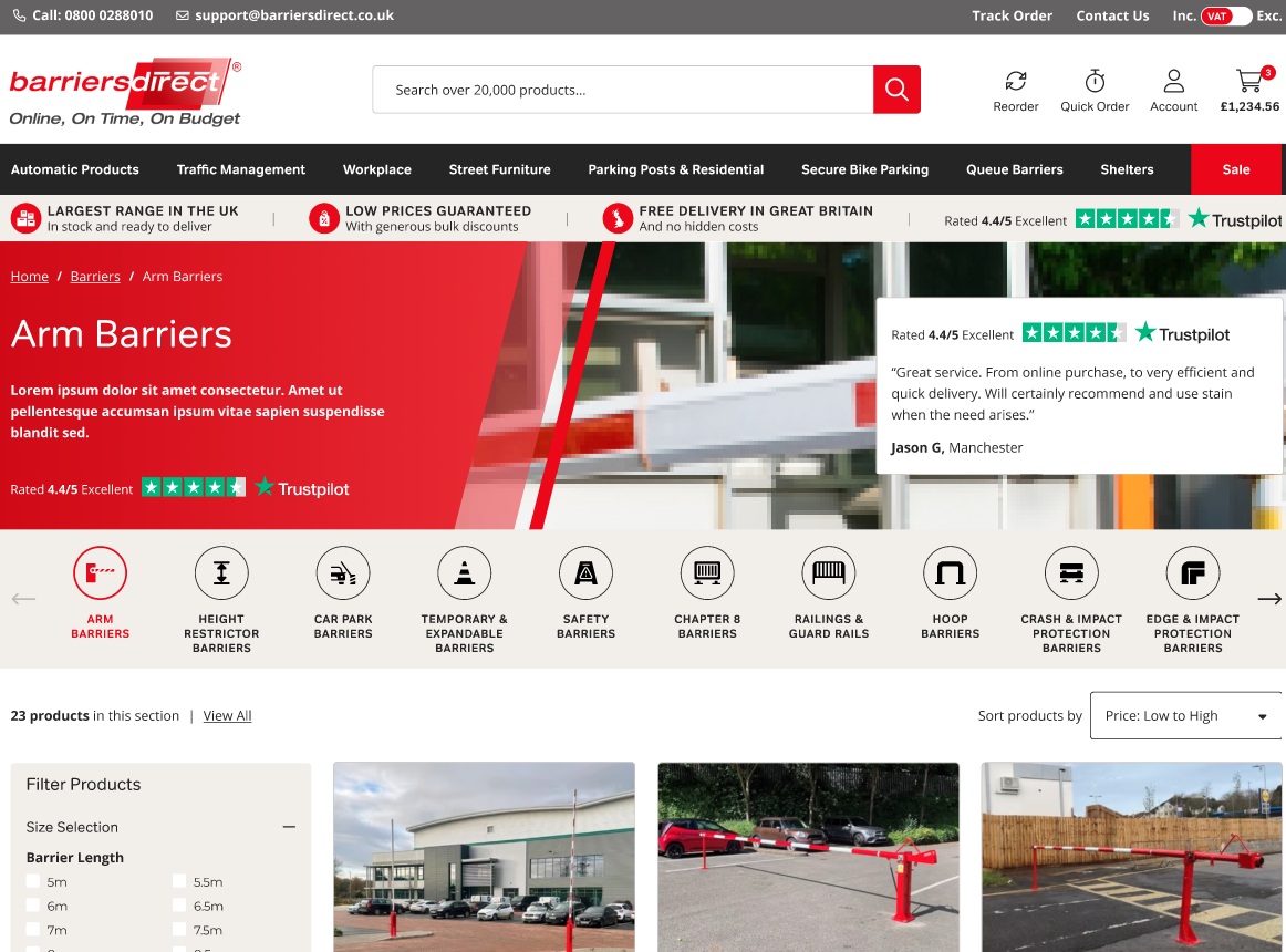 Barriers Direct Barriers Direct